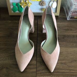 1. State Block heels Dusty Rose Pumps Size 7